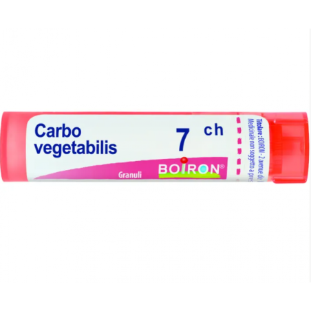 Boiron CARBO VEGETABILIS 7 CH GRANULI