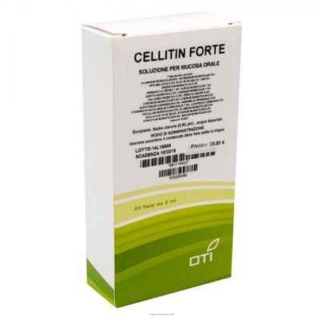 CELLITIN FORTE COMPOSTO 20 FIALE FISIOLOGICHE 2ML