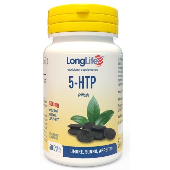 Longlife 5-HTP Integratore Alimentare 60 Capsule Vegetali