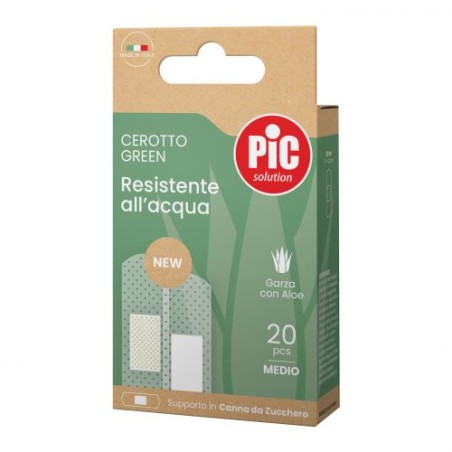 CEROTTO PIC GREEN CANNA ALOE MEDIO 20 PEZZI