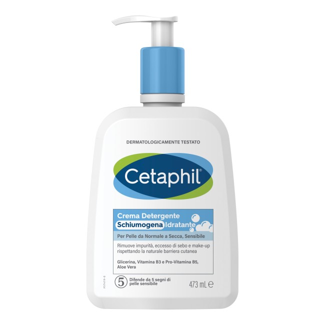 CETAPHIL CREMA DETERGENTE SCHIUMOGENA IDRATANTE 473 ML