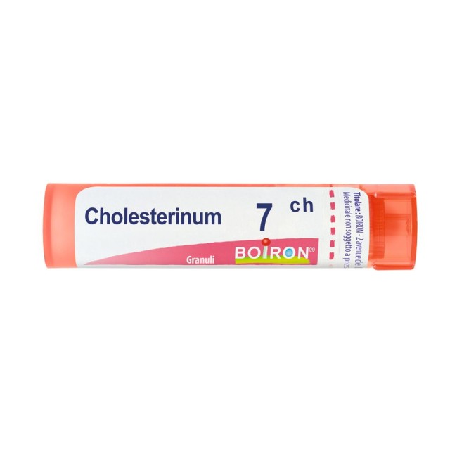 Boiron CHOLESTERINUM 7CH TUBO DILUIZIONE HAHNEMANNIANA CENTESIMALE IN GRANULI