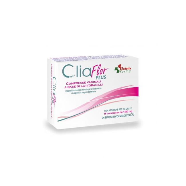 CLIAFLOR PLUS 16 COMPRESSE VAGINALI