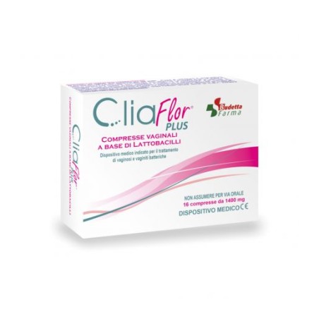 CLIAFLOR PLUS 16 COMPRESSE VAGINALI