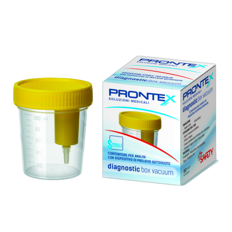 CONTENITORE PER URINA STERILE PRONTEX DIAGNOSTIC BOX CON PRELIEVO CUUM