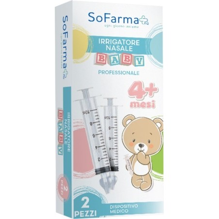 So. Farma. Morra Irrigatore Nasale Baby 2 Pezzi Sofarmapiu'