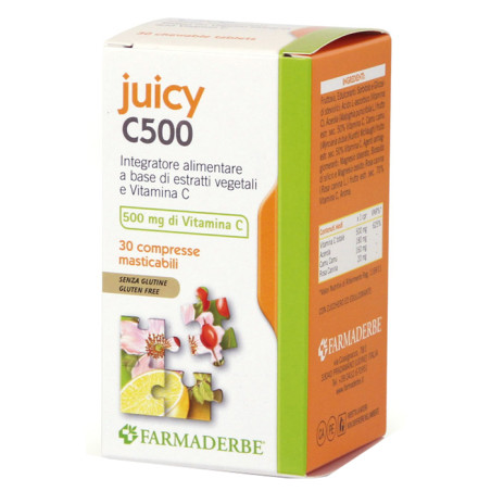 JUICY C500 30 COMPRESSE MASTICABILI