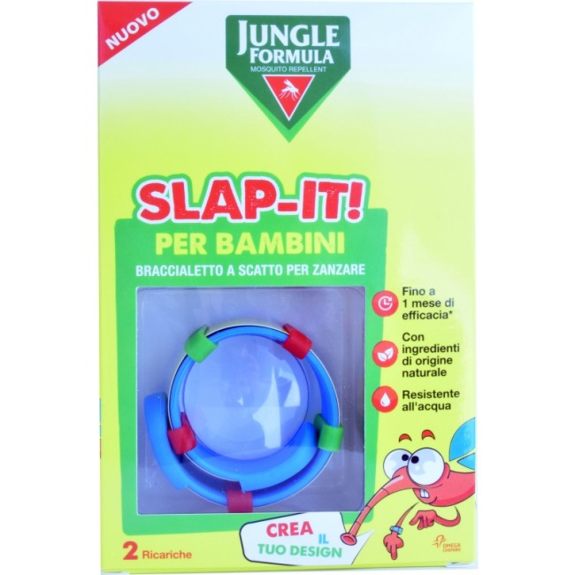 Jungle Formula Slap-It - Bracialetto per zanzare per Bambini 2 ricariche