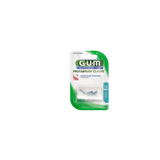 Gum Proxabrush 614 Scovo Protezione Antibatterica 8 Pezzi