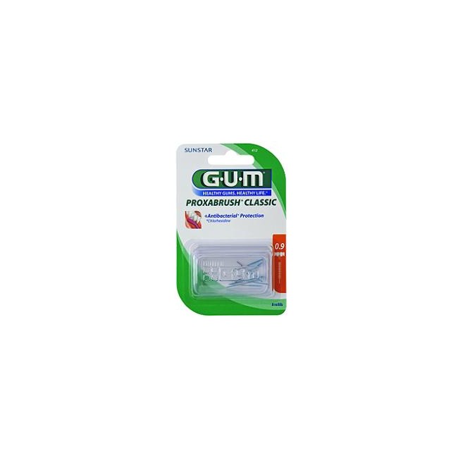 Gum Proxabrush 412 Protezione Antibatterica 8 Pezzi