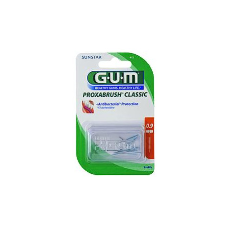 Gum Proxabrush 412 Protezione Antibatterica 8 Pezzi