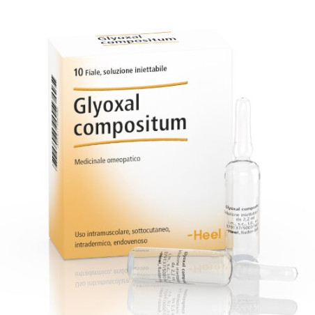 HEEL GLYOXAL COMPOSTIUM 10 FIALE DA 2,2 ML L'UNA