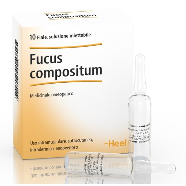 HEEL FUCUS COMPOSITUM 10 FIALE DA 2,2 ML L'UNA