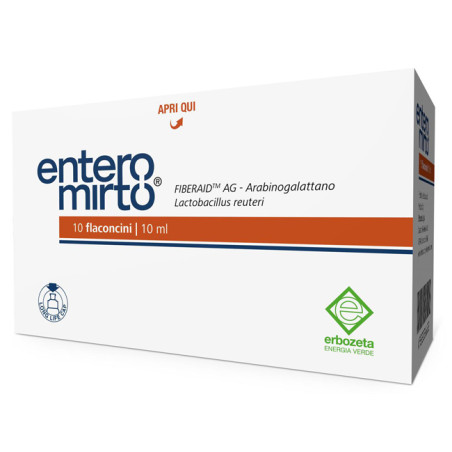 ENTERO MIRTO 10 FLACONCINI DA 10 ML