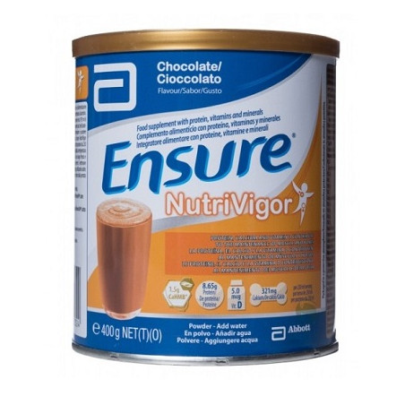 Ensure Nutrivigor Cioccolato Integratore Alimentare 400g