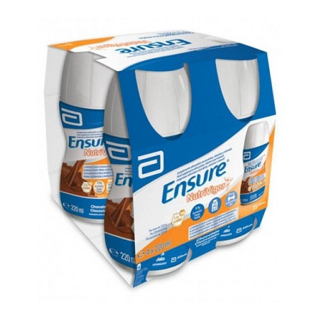 Ensure NutriVigor Cioccolato Integratore Alimentare 4x220ml