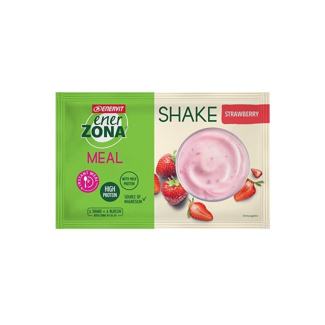 ENERZONA INSTANT MEAL FRAGOLA YOGHURT 1 BUSTA DA 50 GRAMMI