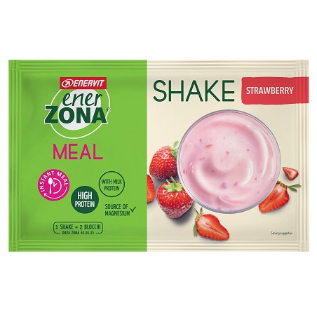 ENERZONA INSTANT MEAL FRAGOLA YOGHURT 1 BUSTA DA 50 GRAMMI