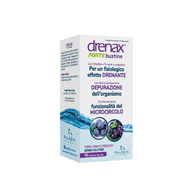 Drenax Forte Mirtillo Integratore Alimentare 15 Stick Pack