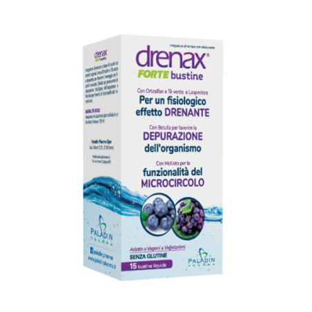 Drenax Forte Mirtillo Integratore Alimentare 15 Stick Pack