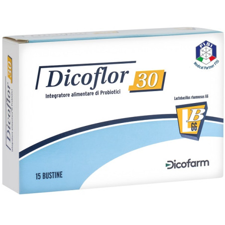 Dicoflor 30 Integratore Alimentare Di Probiotici 15 Bustine