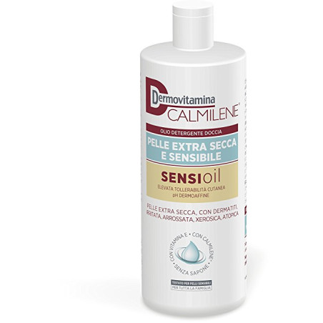 DERMOVITAMINA CALMILENE SENSIOIL DETERGENTE IN OLIO SENZA SAPONE PER PELLE EXTRA SECCA E SENSIBILE 500 ML