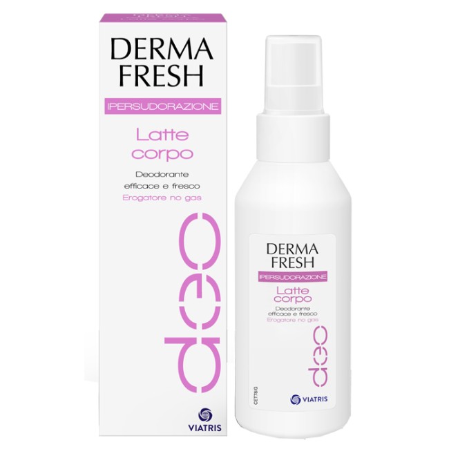 Dermafresh Deodorante Ipersudorazione Latte Corpo 100ml