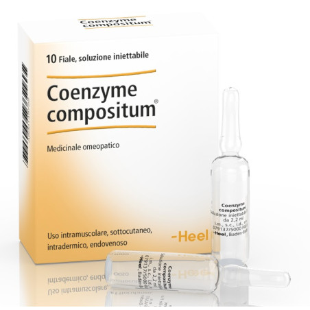 HEEL COENZYME COMPOSTO 10 FIALE DA 2,2 ML L'UNA