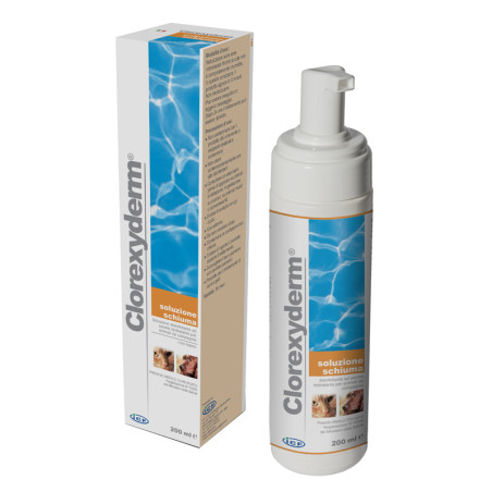 ICF Clorexyderm Soluzione In Schiuma Per Cane E Gatto 200ml