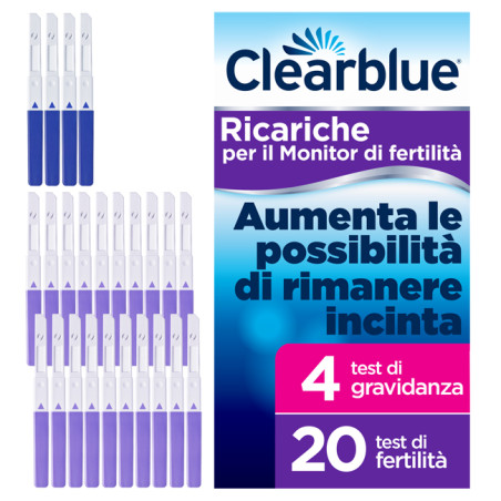 CLEARBLUE FERTILITA' STICK 20 + 4