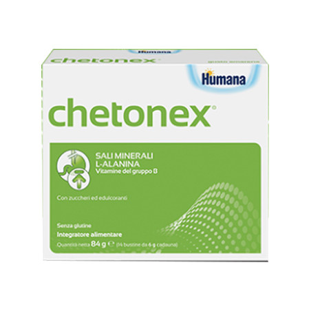 Humana Chetonex Integratore Alimentare 14 Bustine