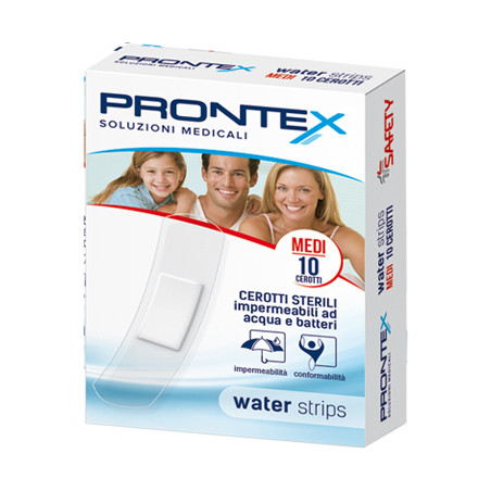 CEROTTO PRONTEX WATER STRIPS MEDIO 10 PEZZI