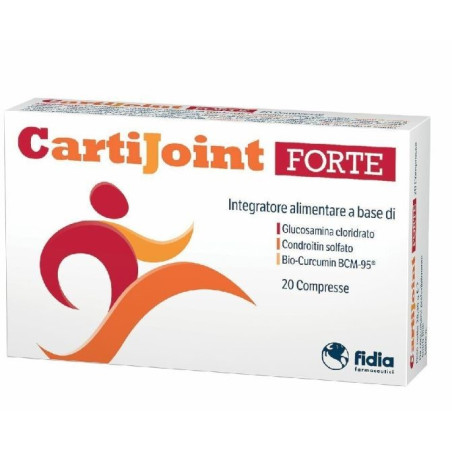 Confezione da 20 compresse di Cartijoint Forte per il benessere delle articolazioni