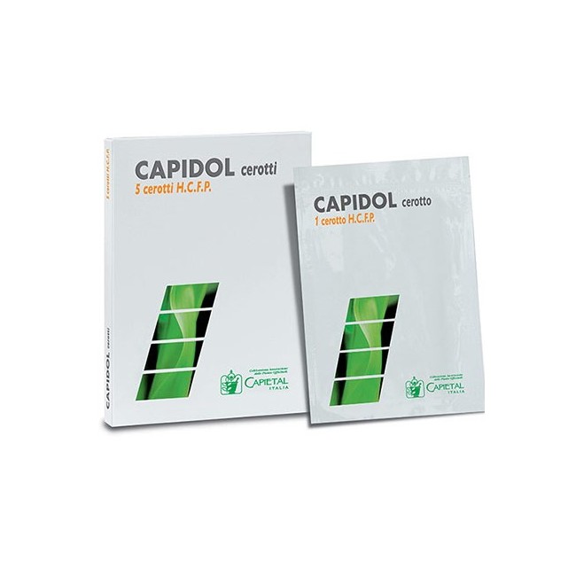 CEROTTO DERMICO CAPIDOL HIGH CONCENTRATION FROZEN PHOSPHOLIPO 5 CEROTTI