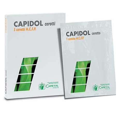 CEROTTO DERMICO CAPIDOL HIGH CONCENTRATION FROZEN PHOSPHOLIPO 5 CEROTTI