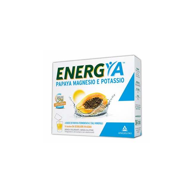 ENERGYA PAPAYA MAGNESIO POTASSIO 14 BUSTINE