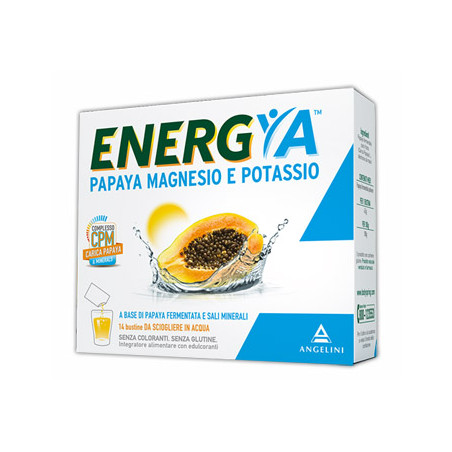 ENERGYA PAPAYA MAGNESIO POTASSIO 14 BUSTINE