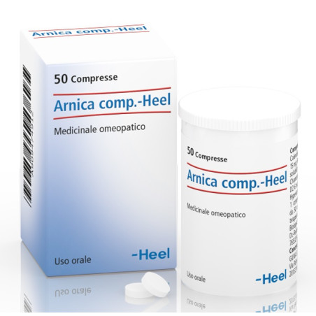 Confezione da 50 compresse di Arnica Compositum Heel Guna Medicinale Omeopatico Antinfiammatorio