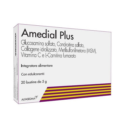 Amedial Plus Integratore Alimentare 20 Bustine da 5gr