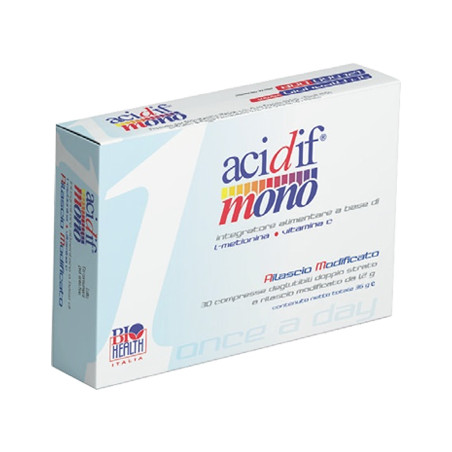 Acidif Mono Integratore Alimentare 30 Compresse