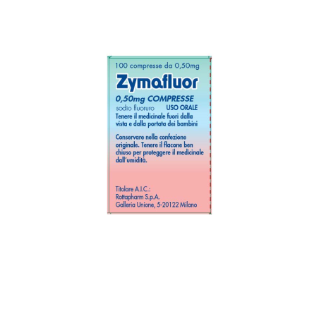 Zymafluor  0,50mg 100 Compresse