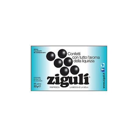 ZIGULI LIQUIRIZIA 36 PALLINE 22 G