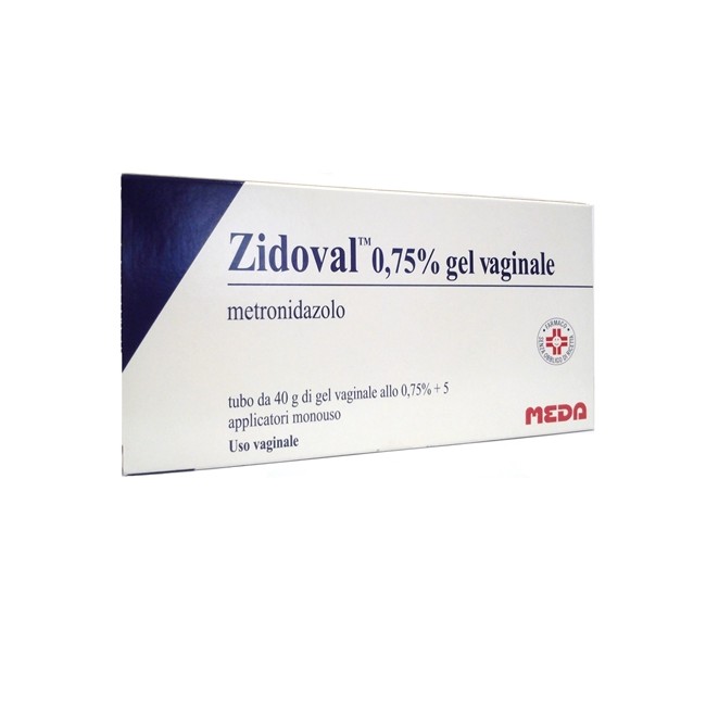 Zidoval 0,75% Gel Vaginale 40g 5 Applicatori