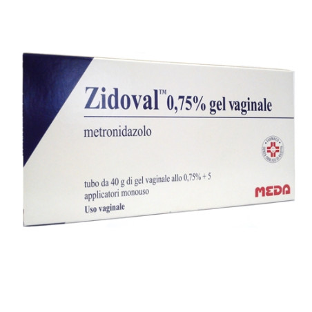 Zidoval 0,75% Gel Vaginale 40g 5 Applicatori