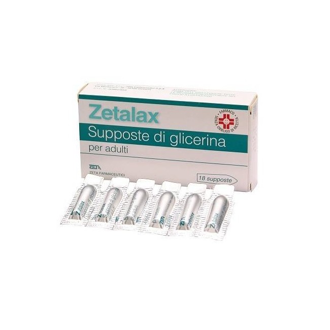 Zetalax Adulti 2,25g 18 Supposte