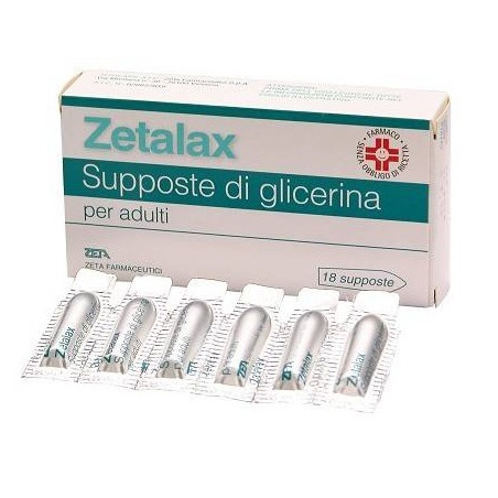 Zetalax Adulti 2,25g 18 Supposte