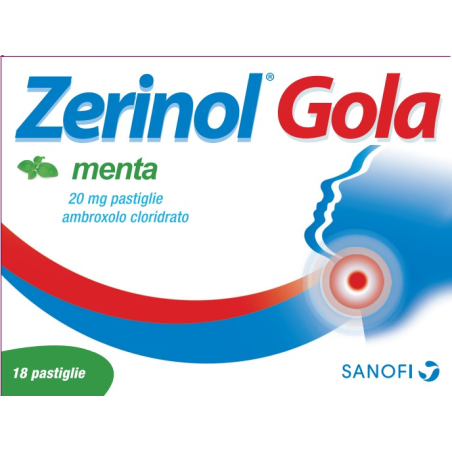 Zerinol Gola20mg Menta 18 Pastiglie