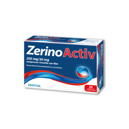 ZERINOACTIV*20CPR 200MG+30MG