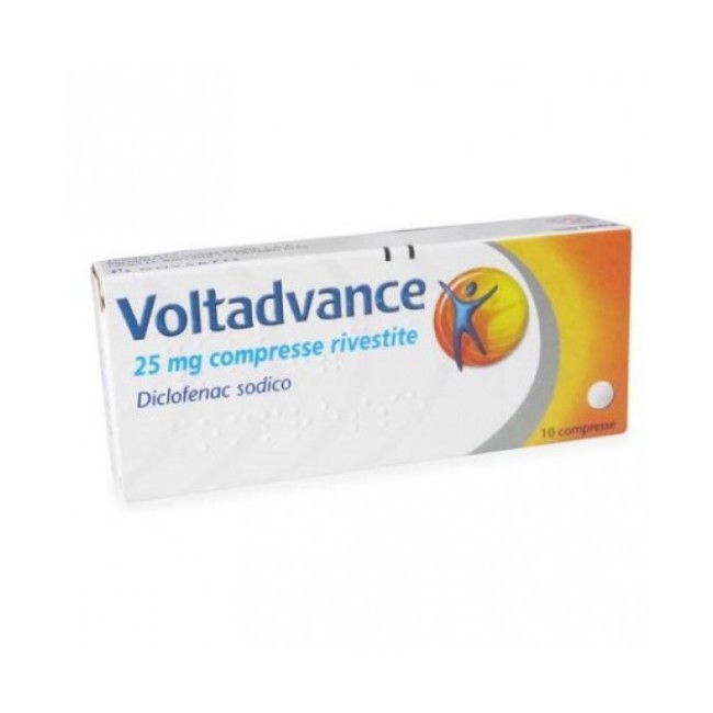 VOLTADVANCE*10CPR RIV 25MG