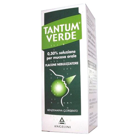 Angelini Tantum Verde 0,3% Nebulizzatore Per  Mal Di Gola E Irritazioni Della Bocca Spray 15ml 0.3%